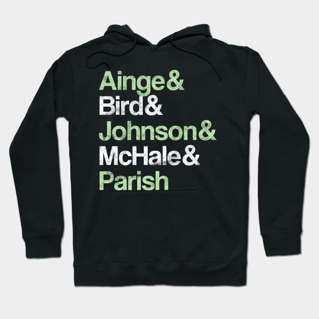 The 1985-86 Celtics, the Greatest Team in Boston's History Hoodie by BooTeeQue